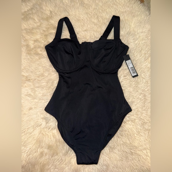 FOR MAULIE NWT TA3 Lifty Shapewear Swimsuit - Black - Medium/Short - Picture 3 of 7